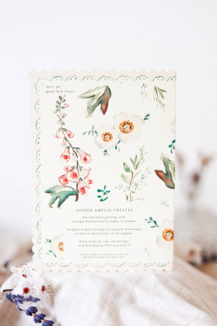 CardsGood Luck Clover Card