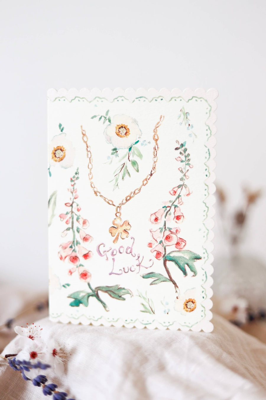 CardsGood Luck Clover Card
