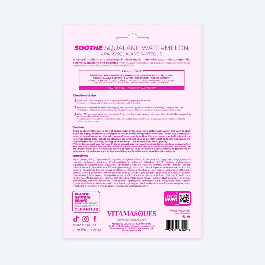 Beauty + WellnessWatermelon Retinol Hibiscus Face Mask
