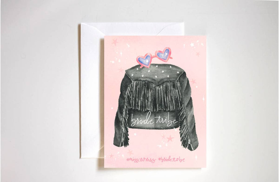 CardBride Tribe Bachelorette Bridal Party Card