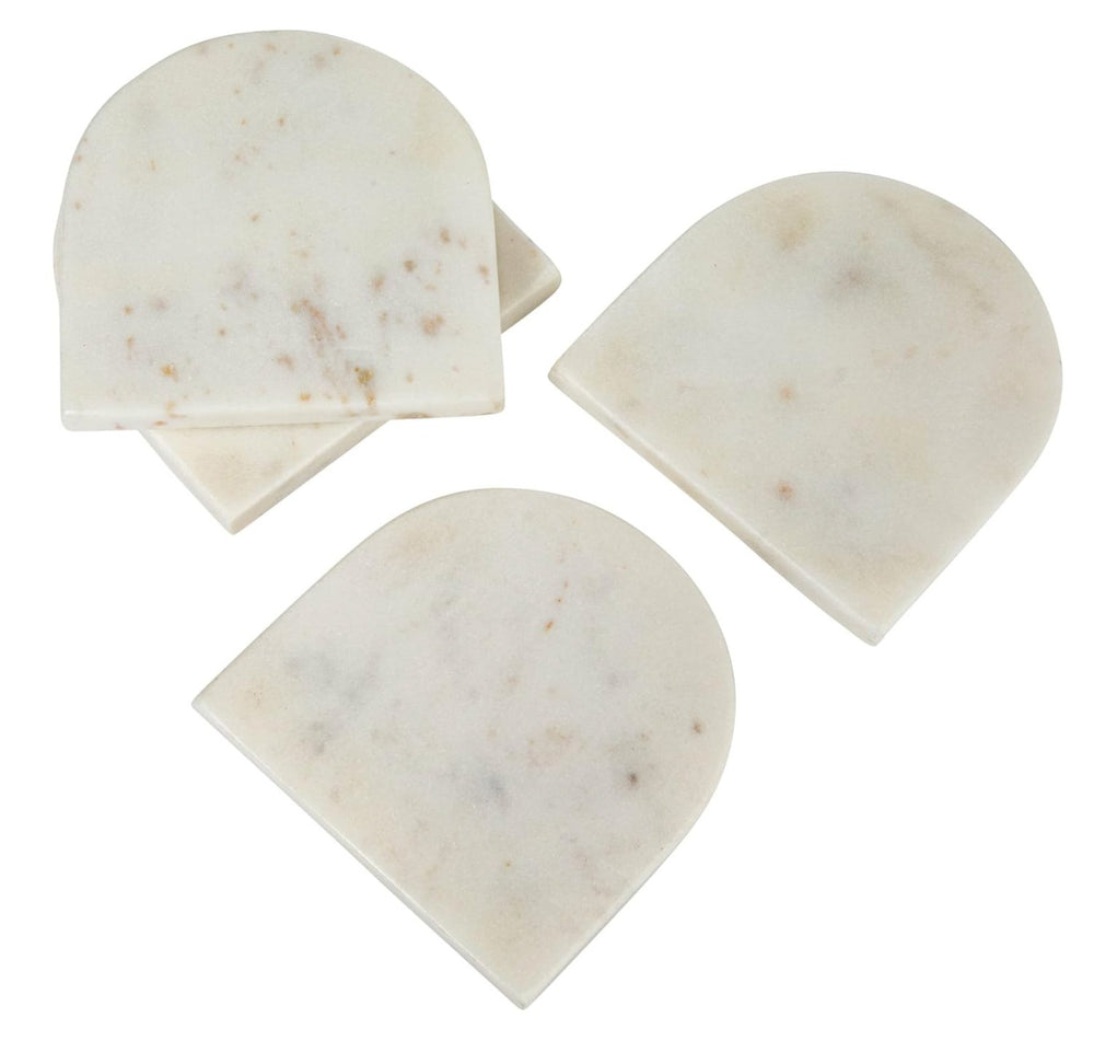 Kitchen + BarMarble Arched Coaster Set