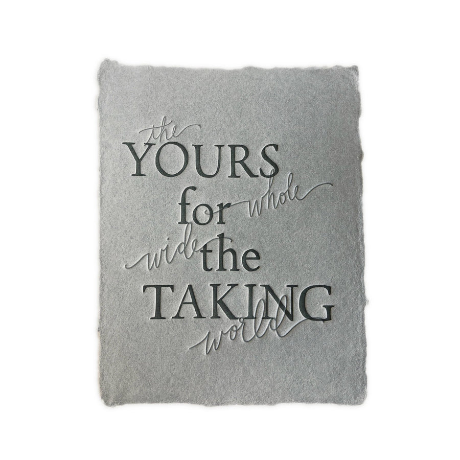CardYours For The Taking Card